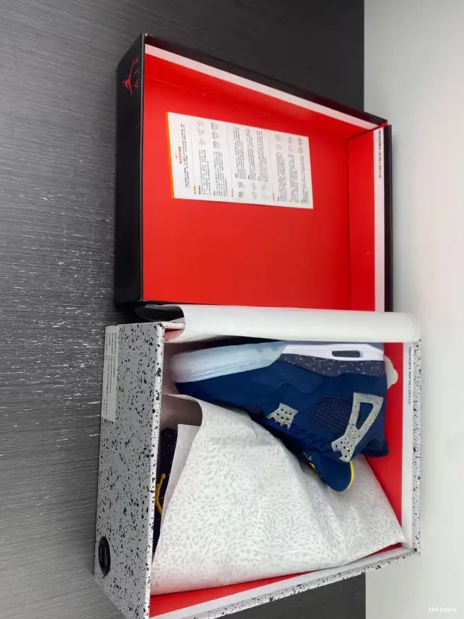 Rep TBK Air (PE) AJ4-1036660 Jordan Retro Michigan 4 0526